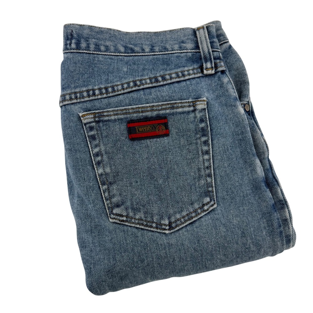 calgary wranglers 20x Womens Western Jeans Blue Vintage 11/12 x‎ 34
